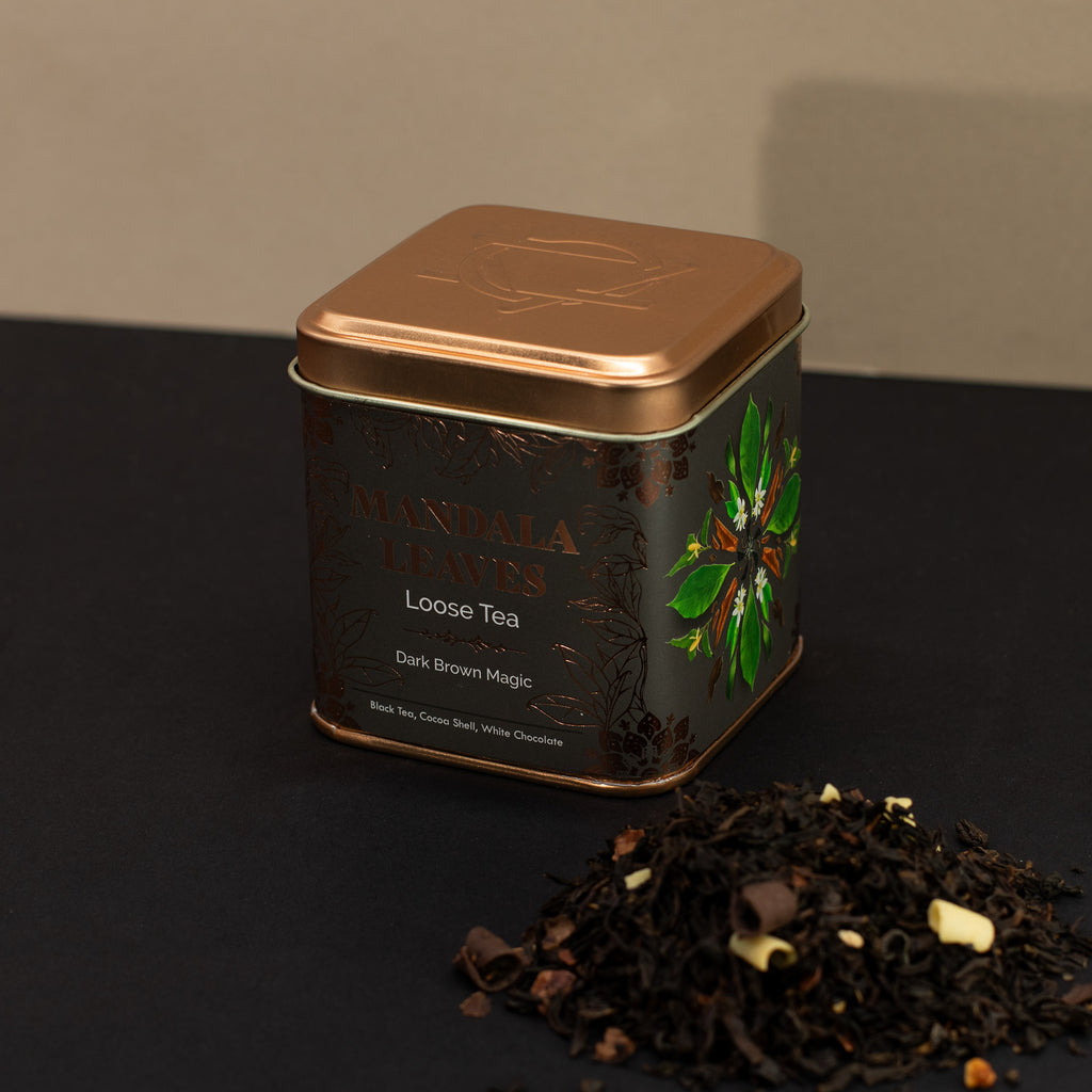 Dark Brown Magic Tea