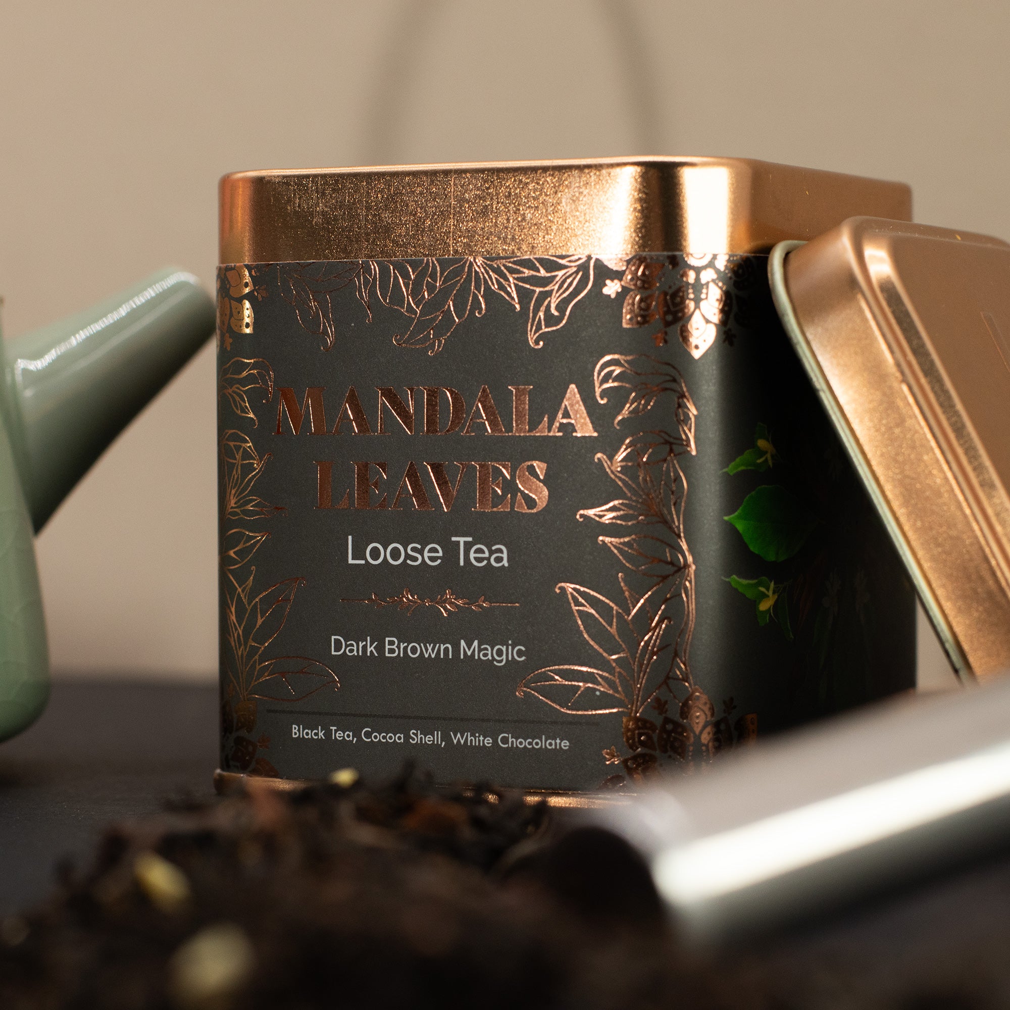 Dark Brown Magic Tea