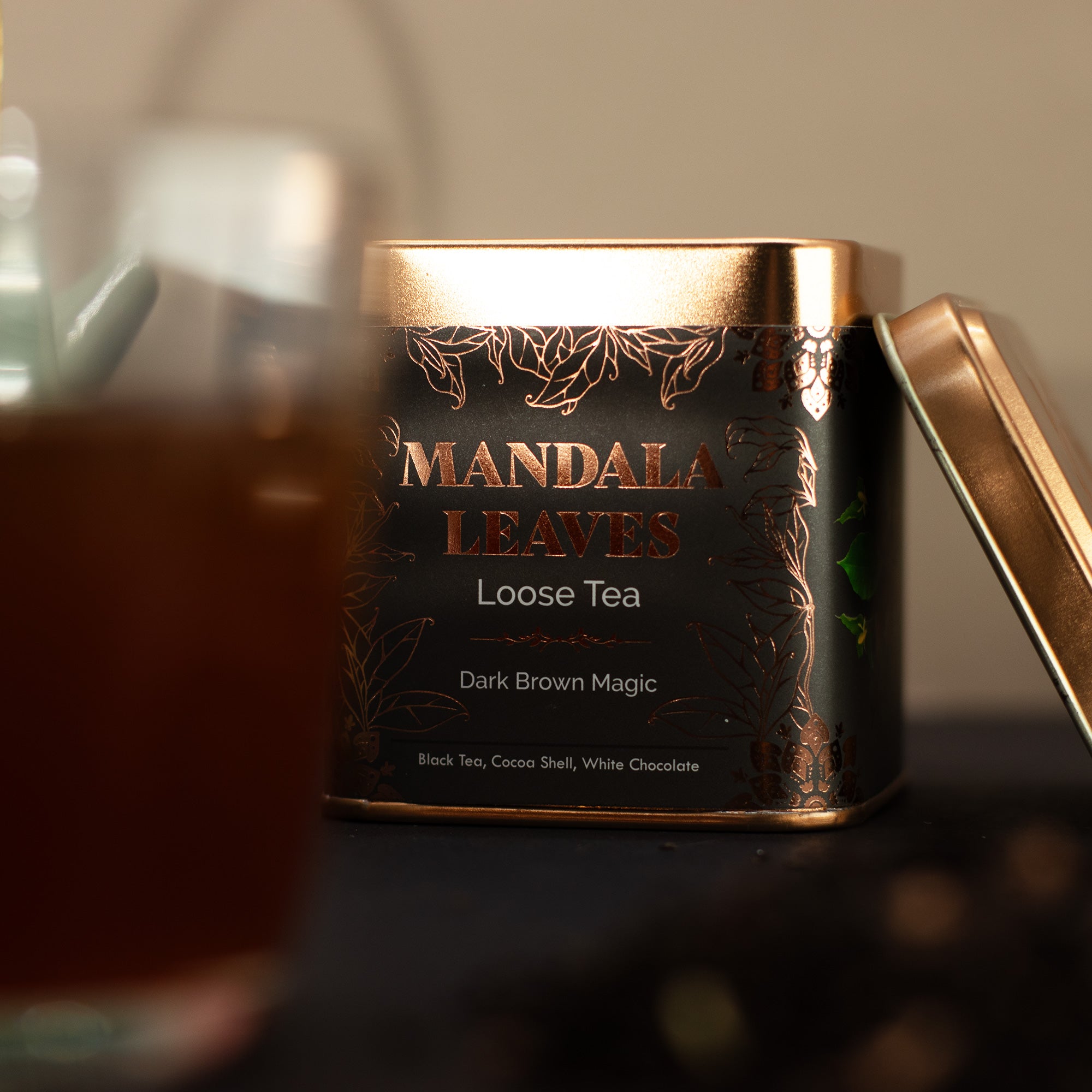 Dark Brown Magic Tea