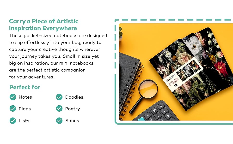 Designer Mini Notebook