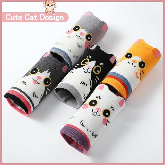 Cat Themed Socks Pair